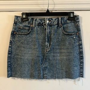 Wild Fable denim mini skirt